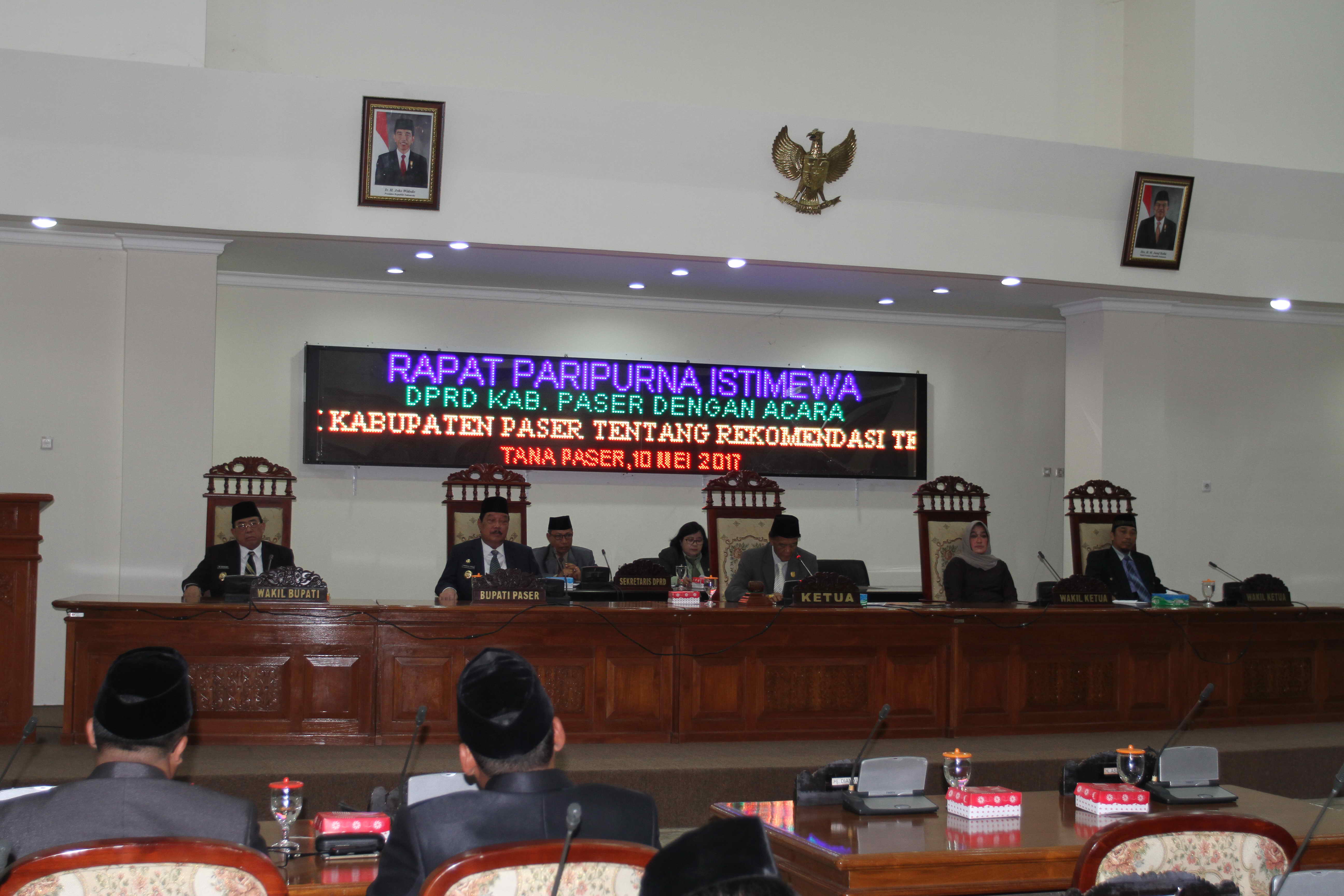 Pansus DPRD Berikan Catatan LKPj Bupati Paser 2016