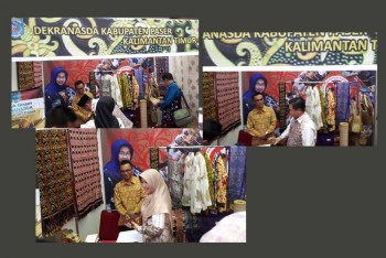 Ketua DPRD Kalsel, Walikota Banjarmasin dan Istri Kunjungi Stan Paser