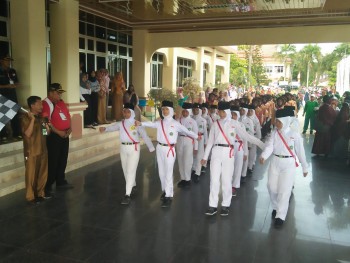 Meriahkan Hari Jadi Kabupaten Paser ke-59, PPI Paser Gelar Lomba Gerak Jalan Gembira