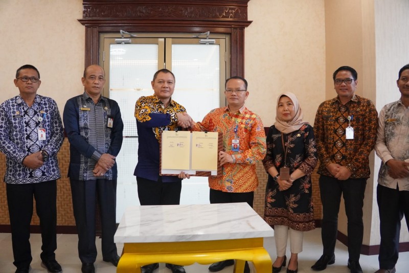 Pemerintah Kabupaten Paser Melakukan Penandatanganan Nota Kesepakatan dengan BPKP Provinsi Kalimantan Timur