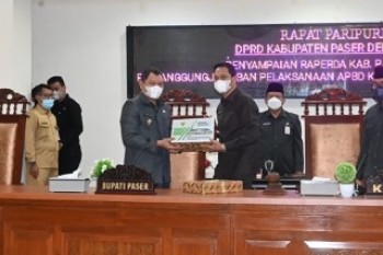 Predikat WTP, Raperda Pertanggungjawaban APBD 2021 di Sampaikan Bupati Fahmi