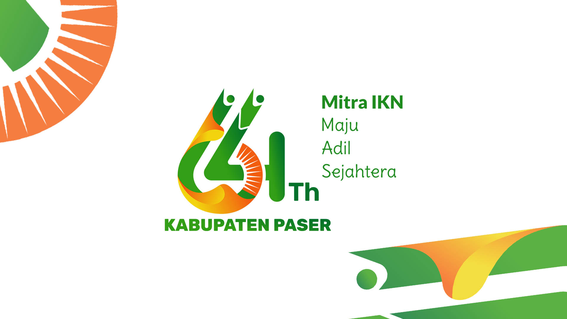 Tema dan Logo Resmi HUT Ke-64 Kabupaten Paser