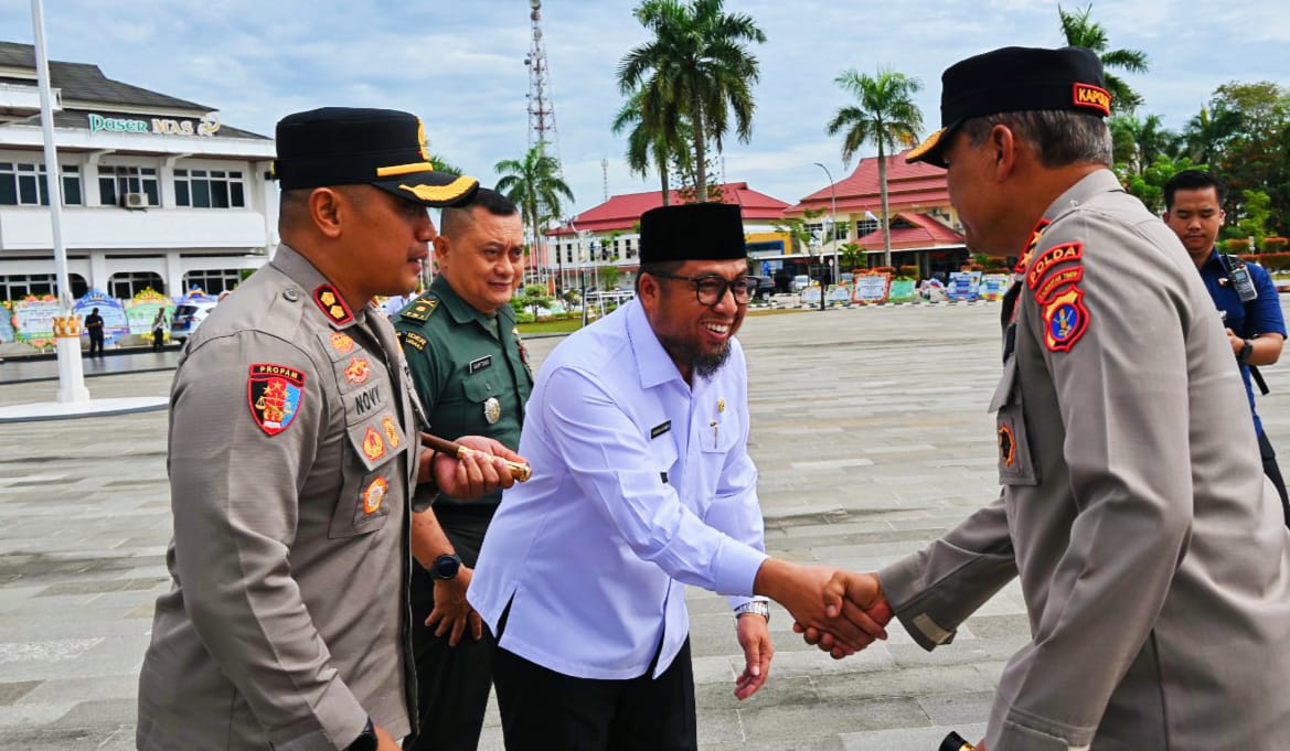 Sambut Kunjungan Kapolda, Wabup Ikhwan Apresiasi Langkah Polri Dahului Persiapan MBG