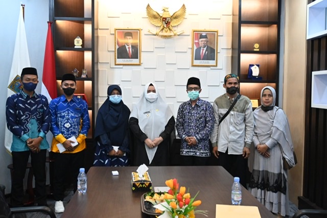 Wabup Masitah Terima Mahasiswa Kuliah ke AL Azhar Mesir 