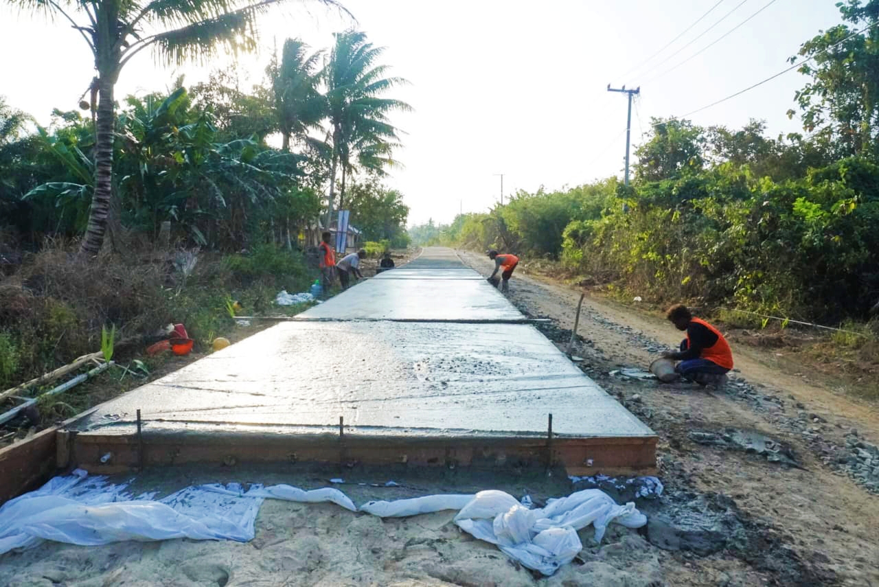 Menembus Desa Tanjung Aru via Moda Transportasi Darat 