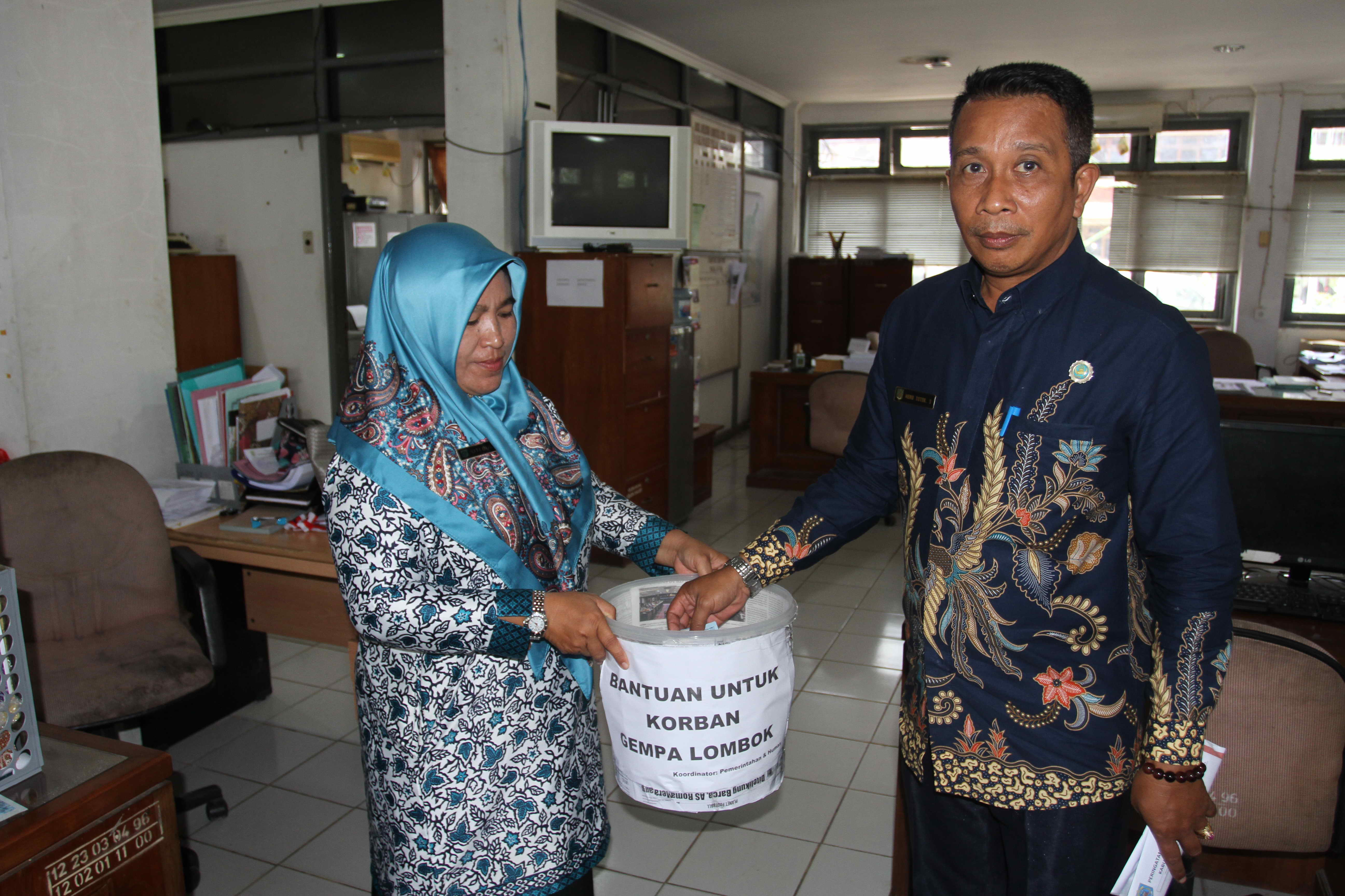 Bantuan Gempa Lombok Dapat Sambutan Luar Biasa