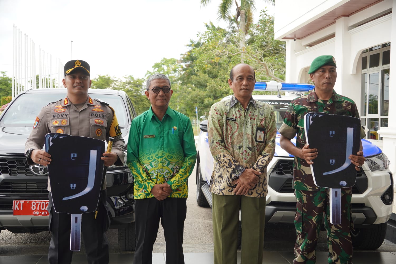 Pemkab Paser Serahkan Bantuan Operasional Kepada Polres Paser dan Kodim 0904/Paser