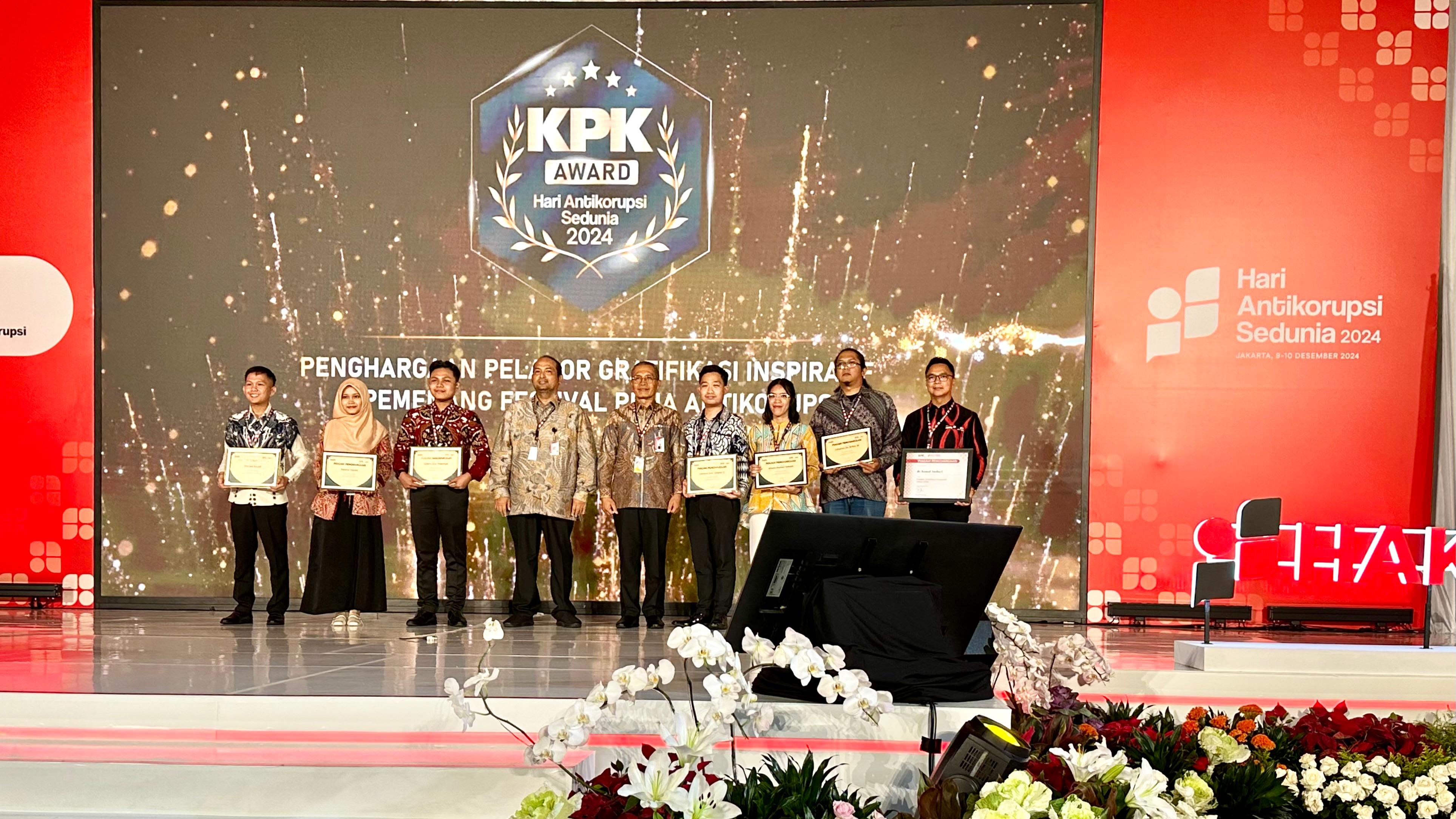 Kamal Anshari Terima Penghargaan KPK Award 2024