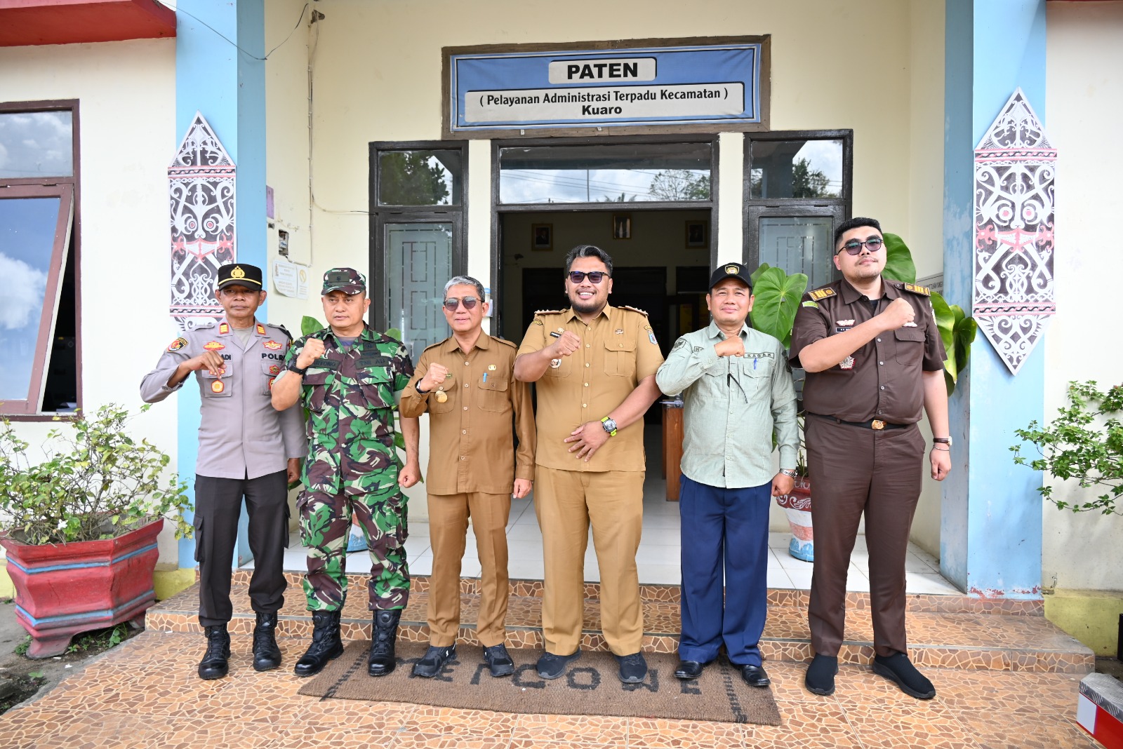 Kecamatan Kuaro Menjadi Kunjungan ke -4 Pjs Bupati Paser Dalam Rangka Pengecekan Menjelang Pilkada Serentak