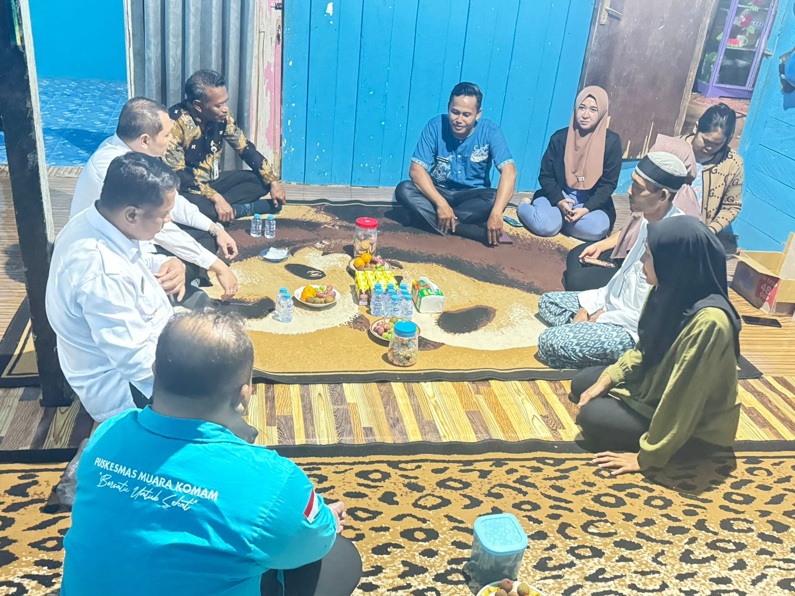 Bupati Melayat ke Rumah Kades Muara Langon
