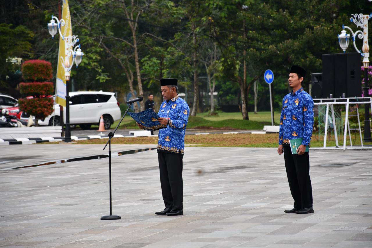 Sekda Sampaikan Beberapa Poin Pada Apel Korpri