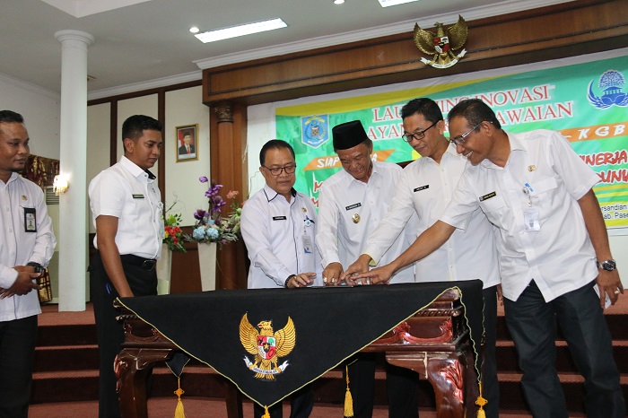 BKPP Lounching Aplikasi Siap Kerja, Sicabe & E-KGB