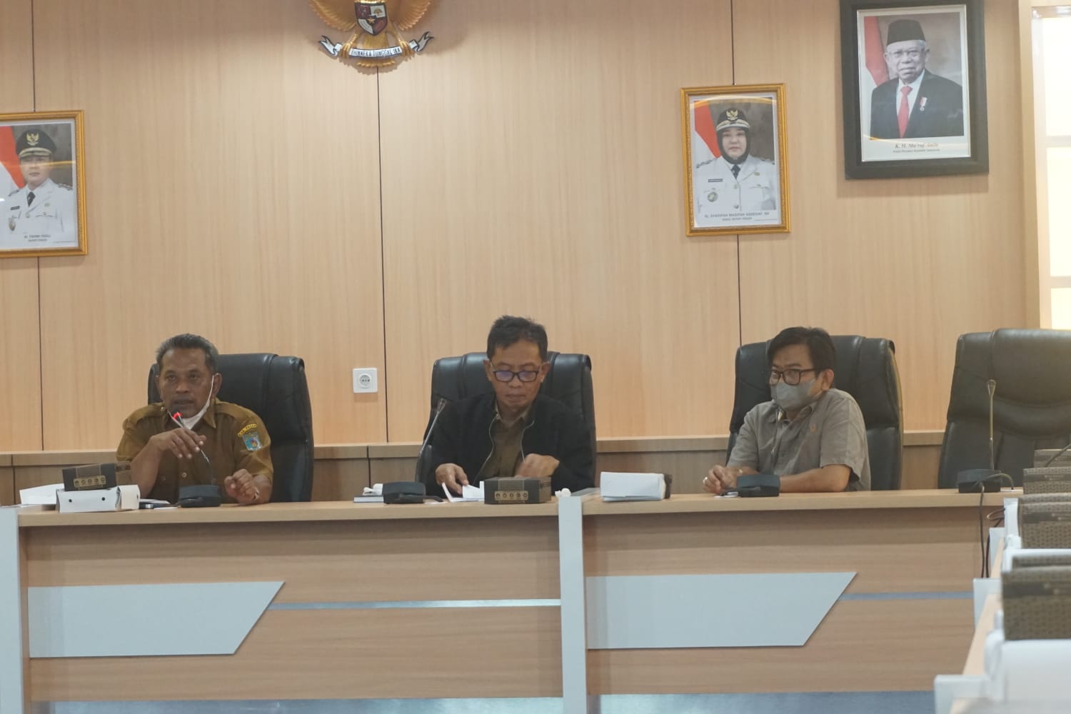 Sekda Katsul Wijaya Menghadiri Rapat Rencana Aksi Daerah (RAD) Kelapa Sawit Berkelanjutan 2022 s/d 2024.  