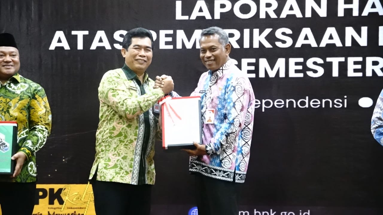 Terima LHP PDTT Dan Kepatuhan 2024, Sekda : Kami Segera Tindaklanjuti Rekomendasi