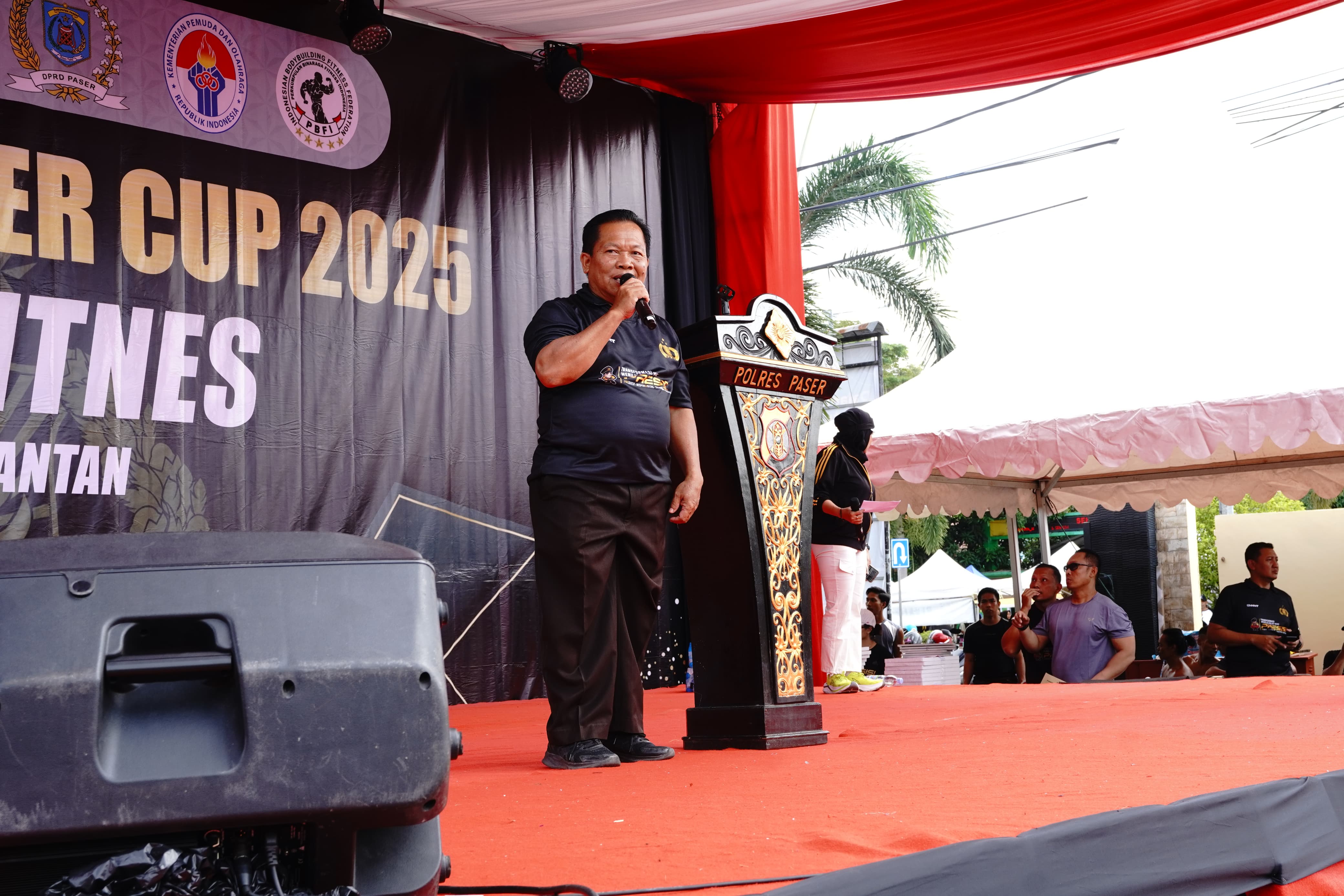 Kapolres Cup Clasic Power Lifter dan Body Fitnes 2025,  Promosikan Paser Lebih dikenal di Kalimantan