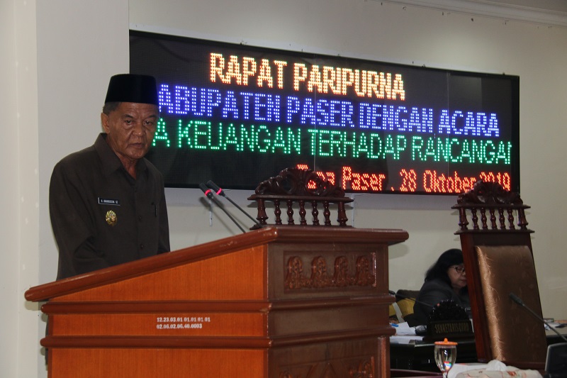 Wabup Ajukan Rencana APBD 2020 Rp2.378 Triliun Lebih