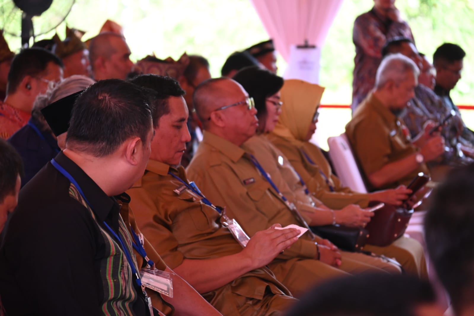 Dukung Program Pemerintah Pusat, Asisten Pemkes Hadiri Launching Desa Anti Korupsi Tahun 2023