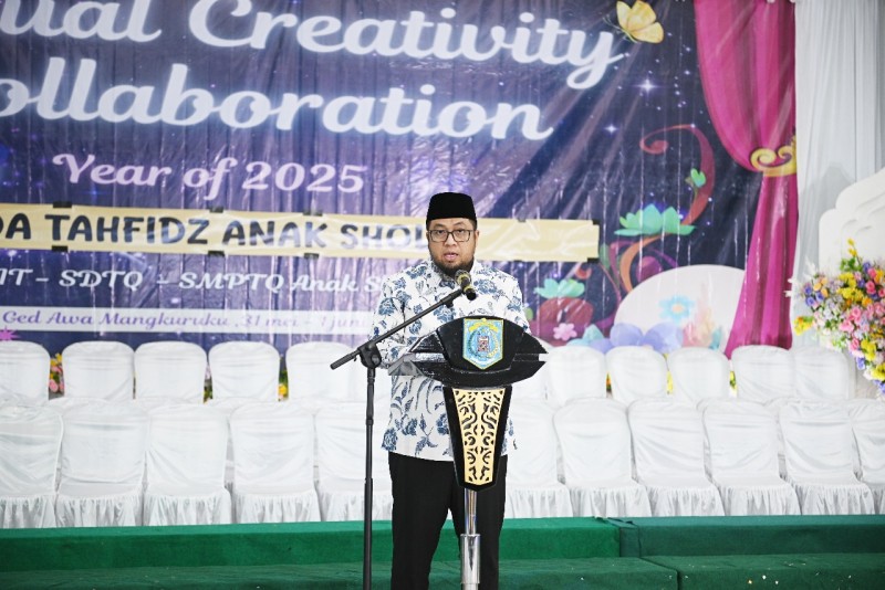 Wabup Ikhwan Hadiri Wisuda Tahfidz Sekolah Al Qur’an Anak Sholih
