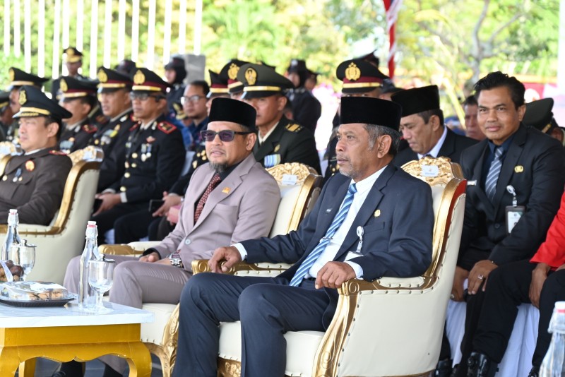 Sekda Hadiri Upacara HUT KE- 79 Bhayangkara