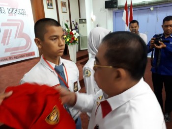 Wakil Bupati Buka Pelatihan Paskibraka 2018  