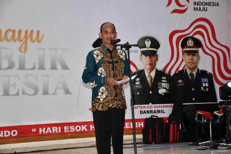 Hadiri Malam Ramah Tamah HUT RI ke 79 di Batu Sopang, Amiruddin Ajak Bersinergi Untuk Sukseskan IKN