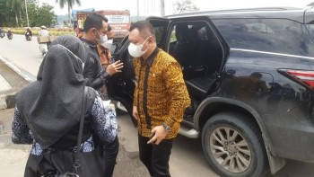 Bupati Fahmi  Ikuti Pengarahan Wakil Presiden Ma’ruf Amin