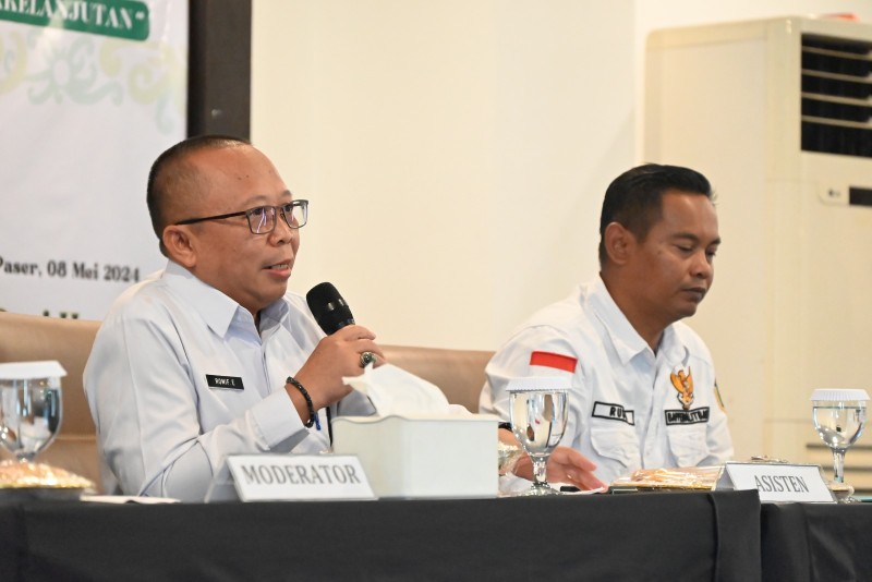 Asisten Pemkes Buka Musrembang RPJPD Kabupaten Paser Tahun 2025 -2045