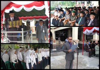 Upacara Hut Provinsi ke-61 Kaltim Berlangsung Khidmat  Dipimpin Wabup HM Mardikansyah