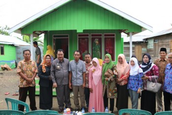 Bupati Tinjau Rehabilitasi Sosial RTLH di Long Kali