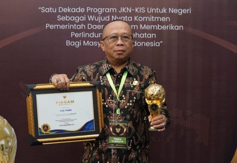 JKN Masyarakat Capai 100 Persen, Pemkab Paser Sabet Penghargaan UHC Awards 2024