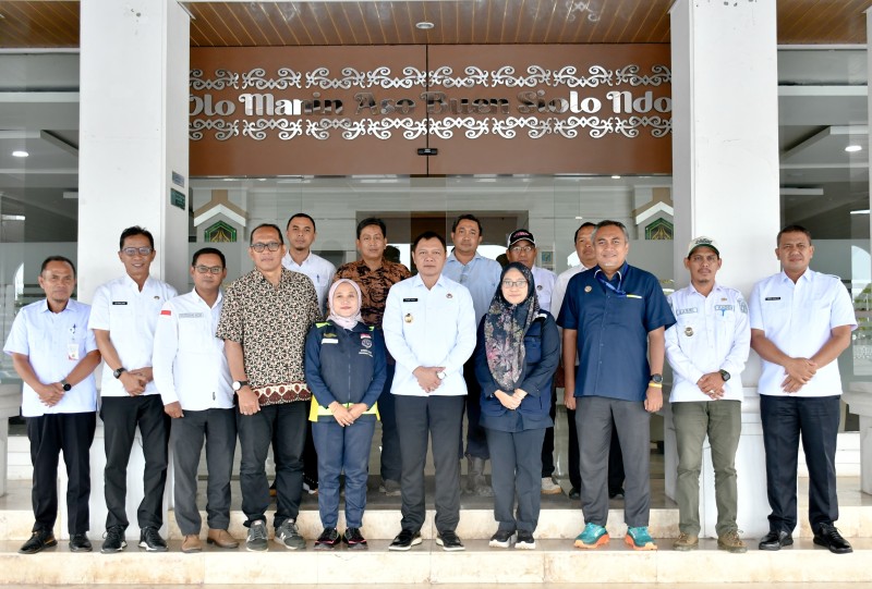 Bupati Terima Kunjungan Tim Verifikasi Kementrian Perhubungan