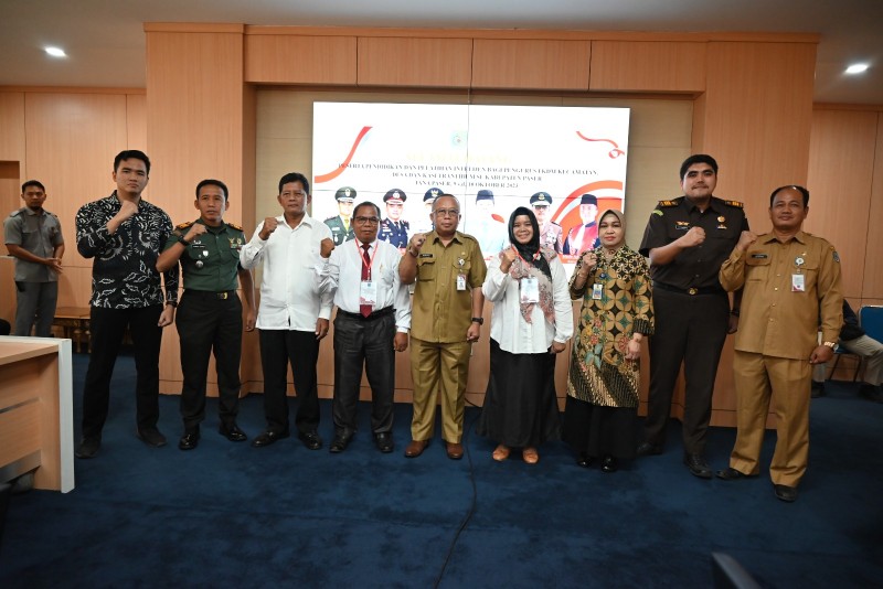 Asisten Pemkes Buka Pelatihan Intelijen FKDM se-kabupaten Paser