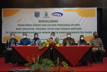 Bupati Fahmi : Identifikasi dan Analisis Risiko pada Perumda Tirta Kandilo untuk Wujudkan Paser MAS