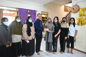 Mahasiswa Sampaikan Terimah Kasih Kunjungan Bupati Fahmi 
