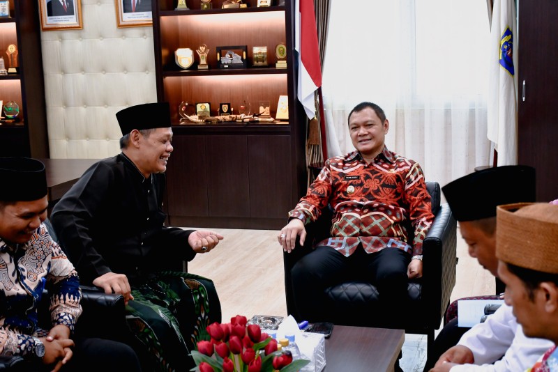Bupati Terima Kunjungan Pengurus  Cabang Nadhatul Ulama