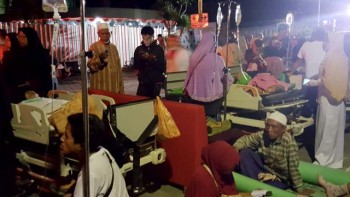 Bantuan Korban Gempa dari Setda  Paser di Serahkan