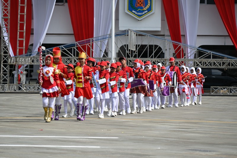 Semarak Kemerdekaan, Lomba Drumband Tingkat Pelajar Digelar