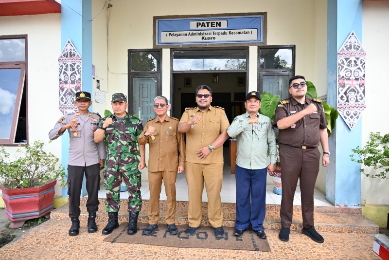 Kecamatan Kuaro Menjadi Kunjungan ke -4 Pjs Bupati Paser Dalam Rangka Pengecekan Menjelang Pilkada Serentak