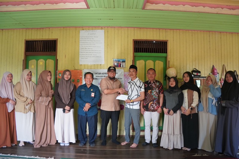 Wabup Kunjungi Asrama Mahasiswa  Kabupaten Paser di Amuntai