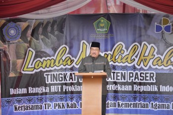 Lomba Maulid Habsy se-Kabupaten Paser, Bupati Sumbang 5 juta