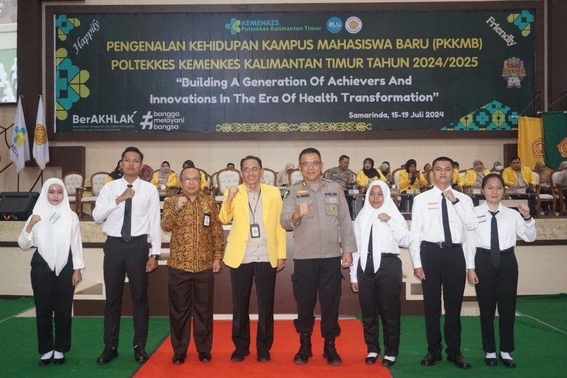 110 Mahasiswa Paser Ikuti PKKMB Poltekkes Kemenkes Kalimantan Timur   