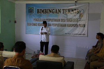Wabup: Bimtek Petugas Perpustakaan  Desa Berikan Pencerahan Warga di Desa