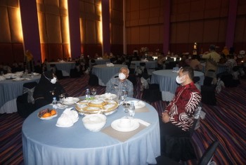 Welcome Dinner, Gubernur Isran Nikmati Martabak India 