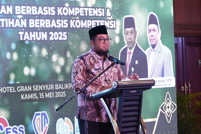 Wabup Launching PBK dan Non PBK Guna Tingkatkan SDM Calon Tenaga Kerja di Kabupaten Paser