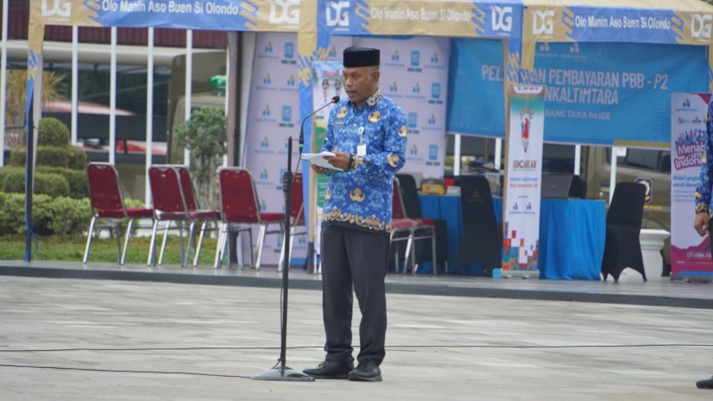 Sekda Sampaikan Beberapa Poin Pada Apel KORPRI  