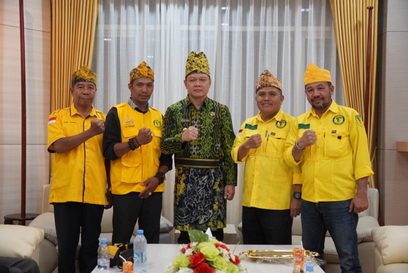 Bupati Terima Kunjungan Laung Kuning Banjar