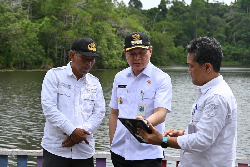 Danau di Tahura Lati Petangis Juga Dikunjungi Bupati