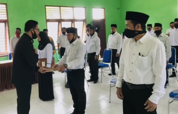 Lantik Anggota BPD, Arief ajak berbenah membangun sistem kerja dengan dukungan Kemajuan IT untuk menyambut era Revolusi 5.0