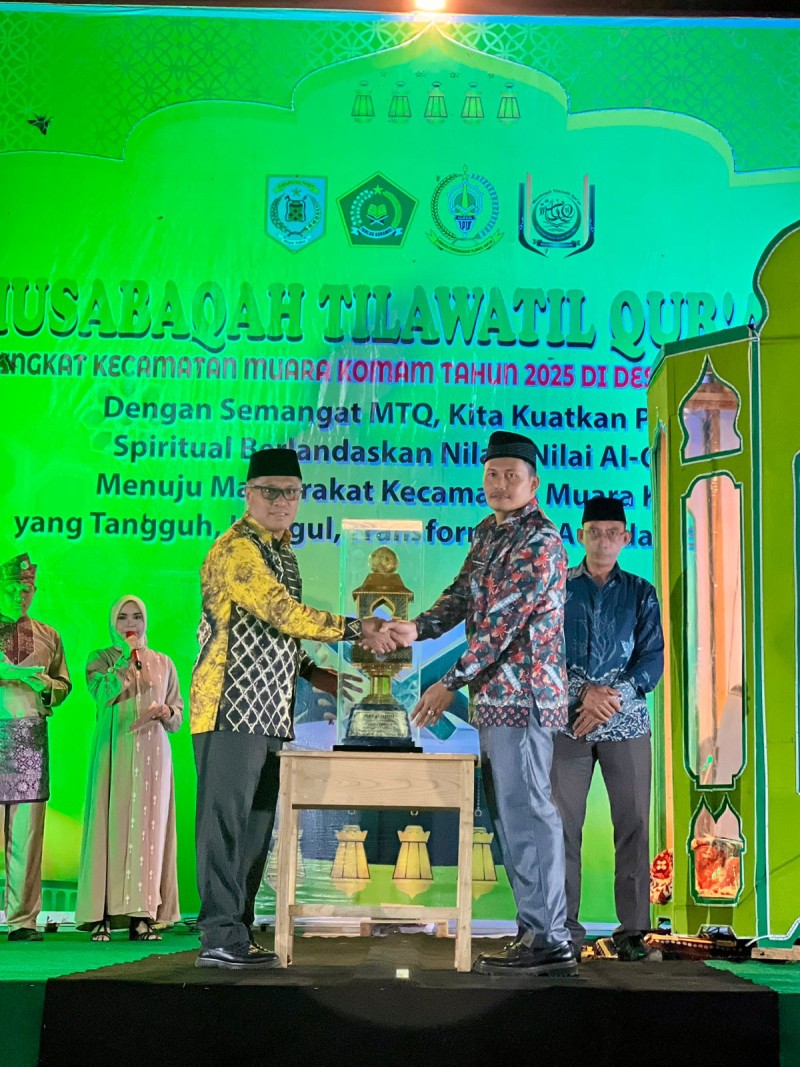 Dalam Sepekan Muara Langon Kedatangan 2 Tamu Istimewa