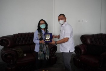 Bupati Fahmi Terima Kepala KPP Pratama Penajam  Lita Sari